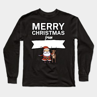 Merry christmas from Long Sleeve T-Shirt